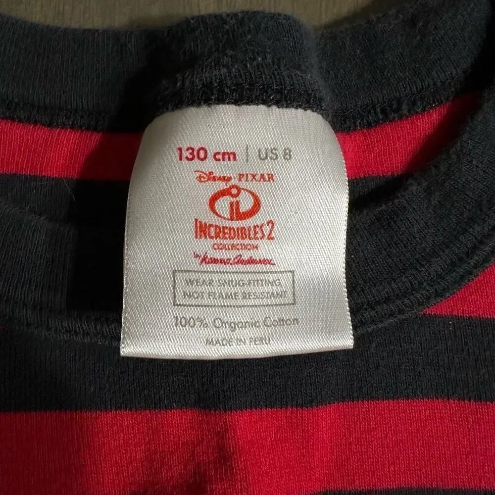 Hanna Andersson size 8 Incredibles Long John Pajama TOP ONLY